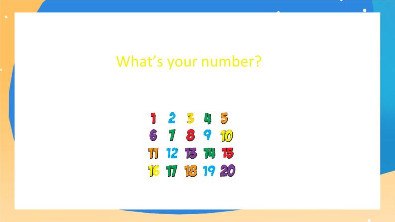 北京版英语二上 Unit 3 what’s your number(1) PPT课件06