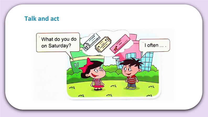 Unit 2 What do you do on Sunday Lesson8 课件+音频素材 北京版英语二上08