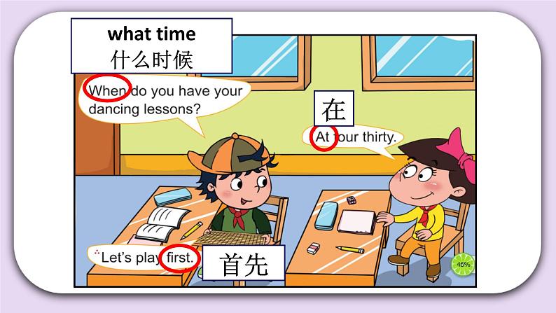 Unit 1 What time is it Lesson2(4) 课件 北京版英语二下第3页