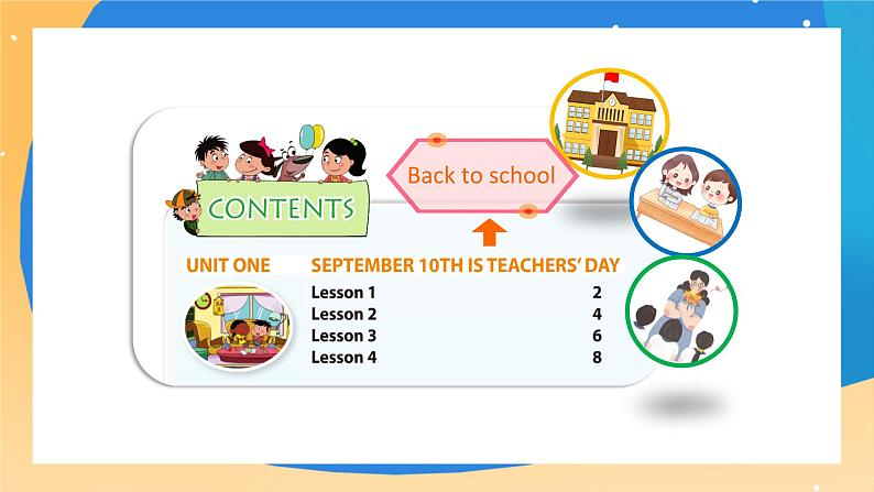 北京版英语三上 Unit 1 September 10th is teachers' day(1) PPT课件04