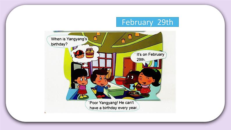 Unit 3 I was born on May 23rd Lesson9 课件 北京版英语三上第4页