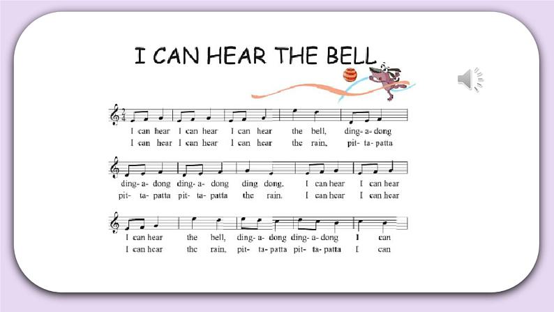 Unit 5 I can sing Lesson20 课件+音视频素材 北京版英语一上03