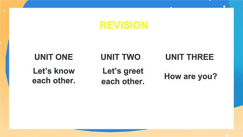 北京版英语一上 Revison 1(2) PPT课件第2页