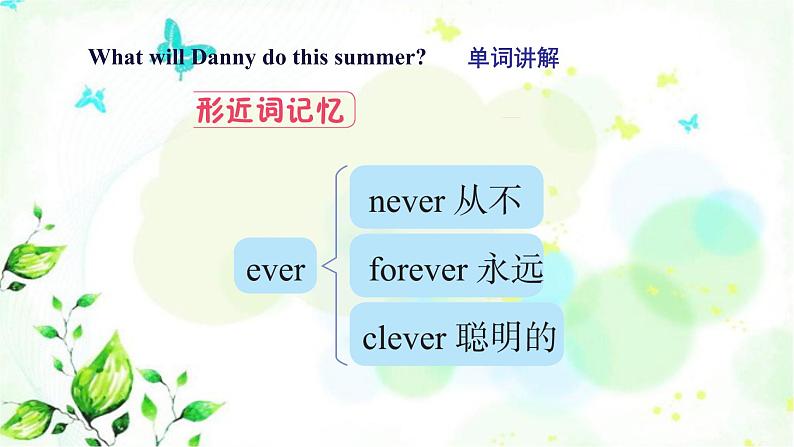 冀教版六年级英语下册Lesson 17 Danny 's Summer Holiday 教学课件第5页