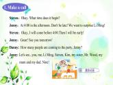 冀教版六年级英语下册Unit4 Lesson21 A Party for Li Ming 教学课件+教案+视频