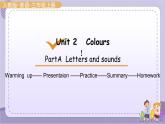 Unit2 Colours Part A Letter and sounds（课件PPT+教案+音视频素材）