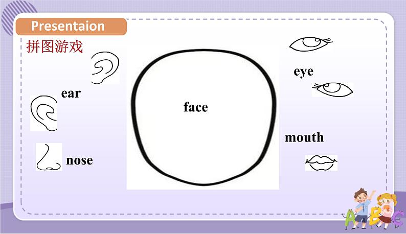 Unit3 Look at me！Part B Start to read&let's check&let's sing（课件PPT+教案+音视频素材）06