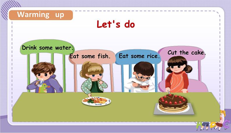 Unit5 Let's eat！Part B Start to read&let's check&Let's sing（课件PPT+教案+音视频素材）05