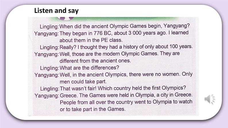 Unit 5 When did the ancient Olympic Games begin Lesson15 课件 北京版英语六上第4页