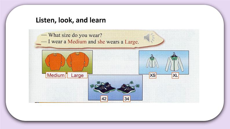 Unit 6 What is he wearing Lesson21 课件 北京版英语六上第5页