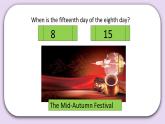 Unit 3 Can you tell me more about the Mid-autumn Festival Lesson9 课件+音频素材 北京版英语五上