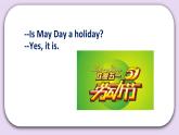 Unit 5 Is May Day a holiday Lesson15 课件+音频素材 北京版英语四下