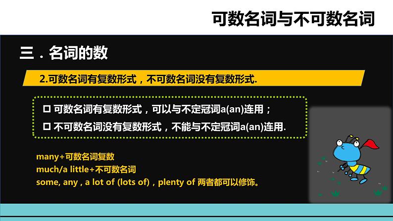 小升初英语语法专项突破集训（通用版）： 专题六 可数与不可数名词课件（通用版）第7页