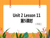 Unit 2 Lesson 11 第5课时 课件
