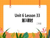 Unit 6 Lesson 33 第3课时 课件