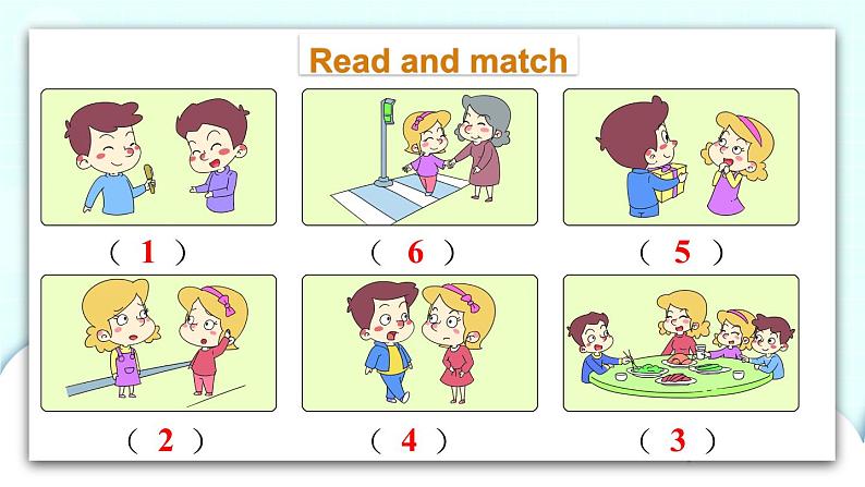 教科版EEC英语六下Module 4 Unit 7 It's the polite thing to do第2课时  课件06