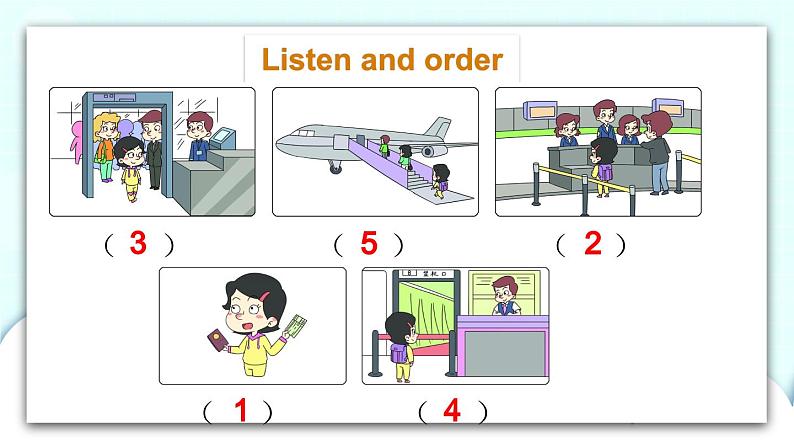 教科版EEC英语六下Module 5 Unit 10 I can't wait to see you 第2课时  课件03