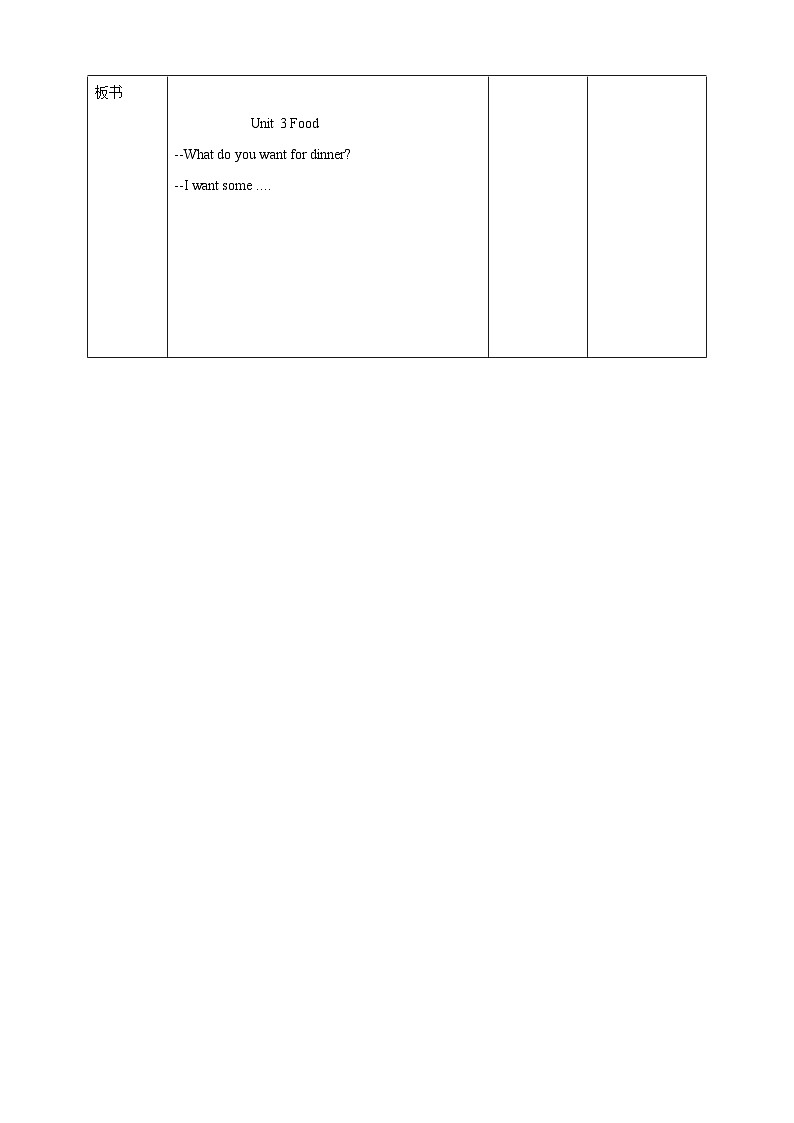 Unit 3 Food lesson3 课件+教案+练习02