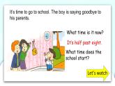 Module 8 Unit1 What time does your school start PPT课件＋教案＋练习