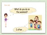 Unit 2 On the weekend 第三課時(shí)  課件+教案+練習(xí)