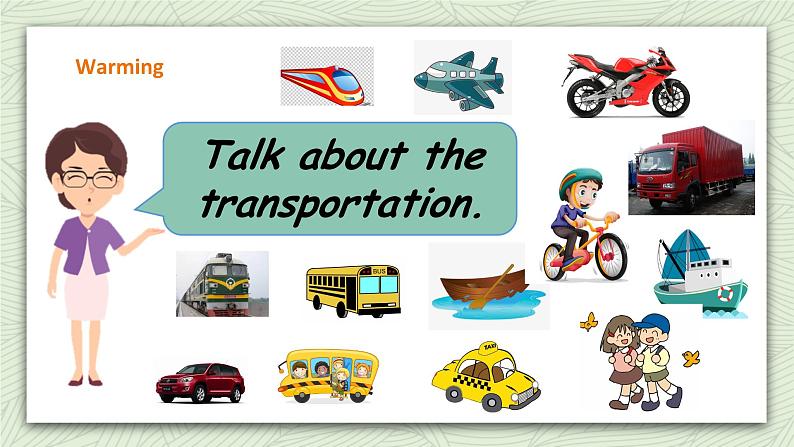 Unit 3 Transportation  fun time+story time课件＋教案＋练习02