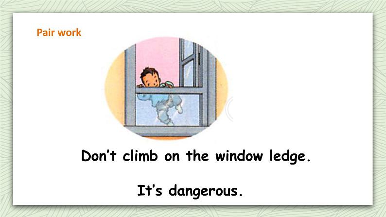 Unit 5 Safety fun time ＋story time  课件+教案+练习05