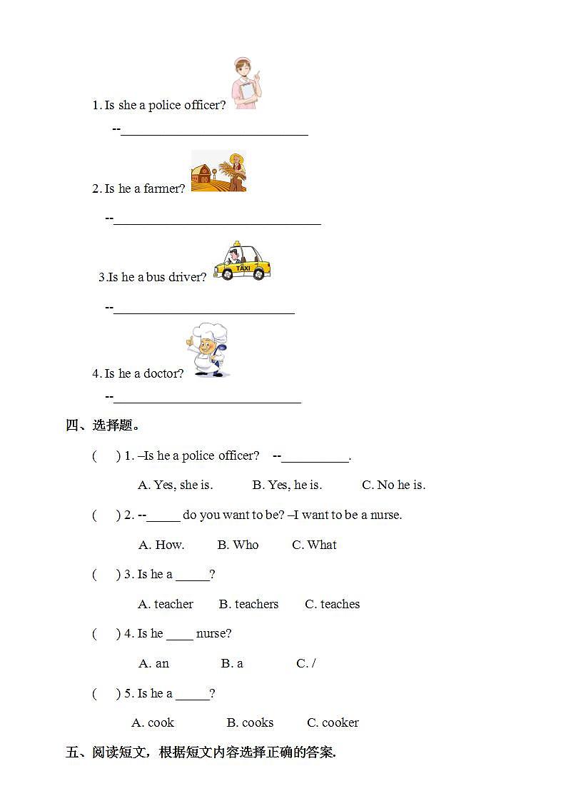 Unit 6 Jobs lesson1   课件+教案+练习02