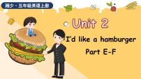 小学英语Unit 2 I'd like a hamburger课文内容课件ppt