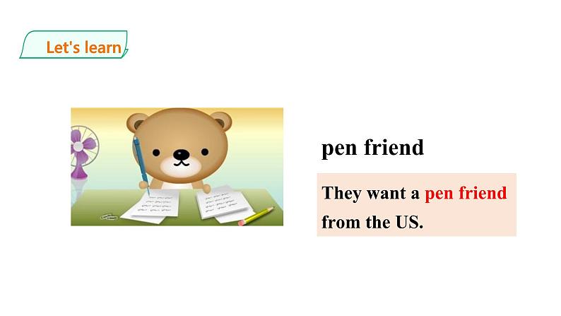 M5 U1 Can you be my Chinese pen friend 课件07