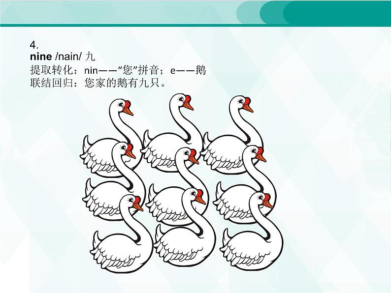 人教版三年级单词 7 课件PPT第6页