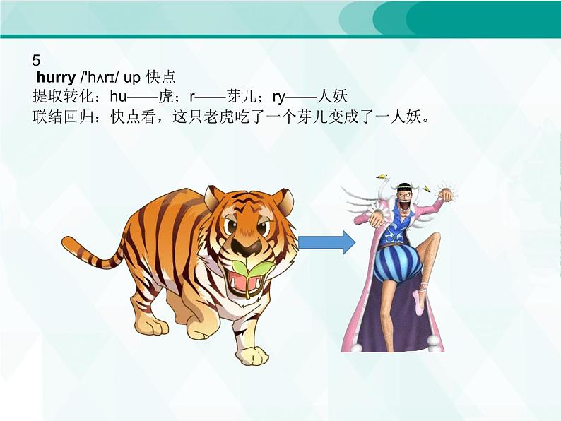 人教版四年级单词 10课件PPT07