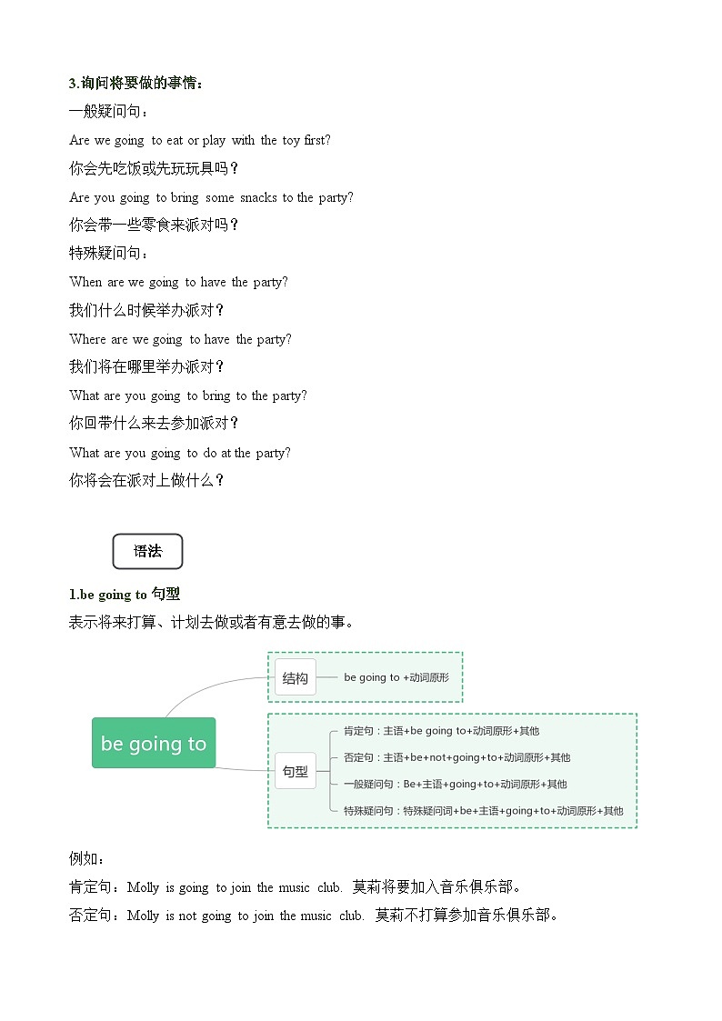 【期末复习】小学译林版（三起）六年级下册单元复习精讲精练Unit5 A party(讲义+练习)（含答案）第3页