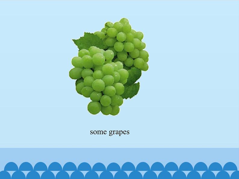 教育科学出版社小学英语三年级起点三年级下册 Unit 7 May I have some grapes？-Period 1  课件06