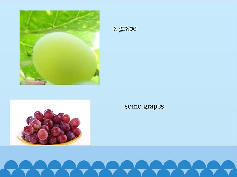 教育科学出版社小学英语三年级起点三年级下册 Unit 7 May I have some grapes？-Period 2  课件第6页