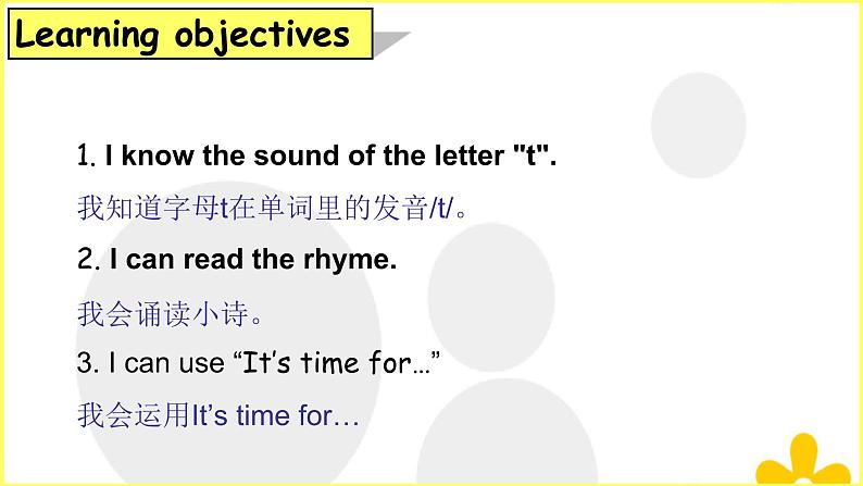 Unit6 What time is it Sound time,Rhyme time & Checkout time（课件） 译林版（三起）英语三年级下册02