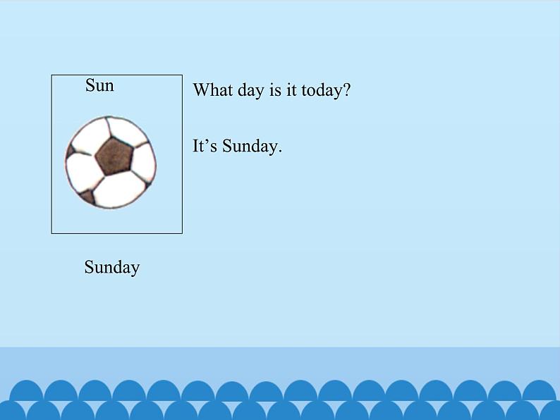 教科版四年级下册英语  Unit 5 What day is it today-Period 1   课件03