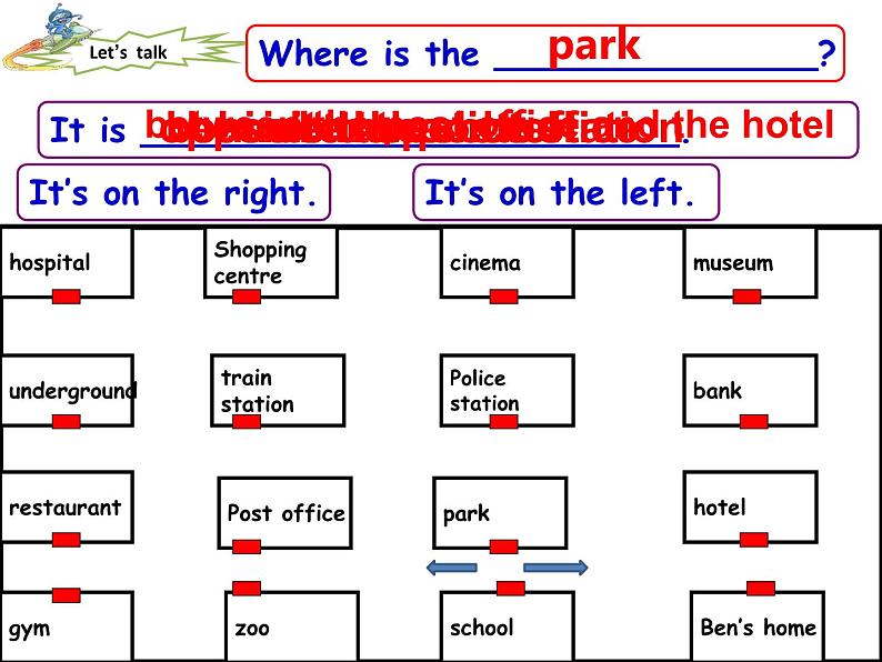 教育科学出版社小学英语三年级起点五年级下册 Unit 11 Can you tell me the way-Period 1   课件107