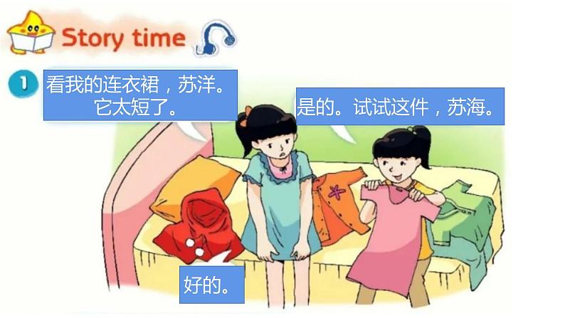 译林版小学英语4BU6复习第4页