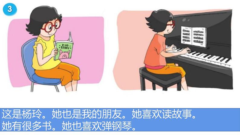 译林版小学英语5AU4复习PPT及课文填空06