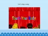 教育科学出版社小学英语三年级起点三年级上册 Unit 6 Touch your head-Period 2    课件