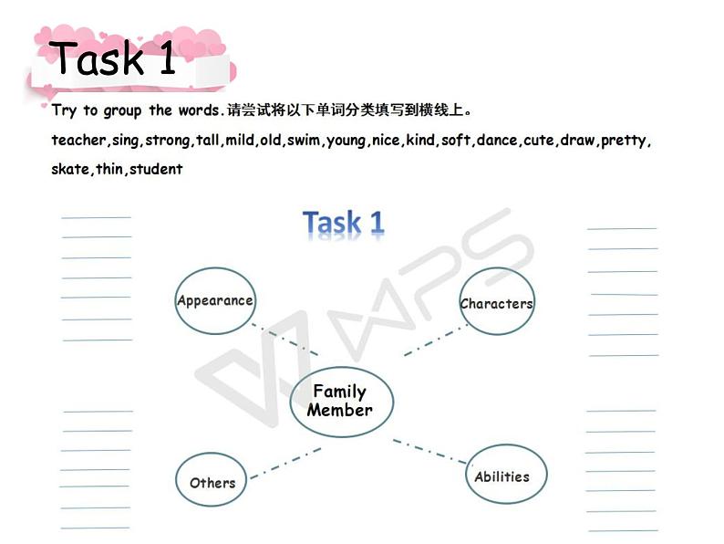 教育科学出版社小学英语三年级起点三年级上册 Unit 8 Who's that lady？    课件04