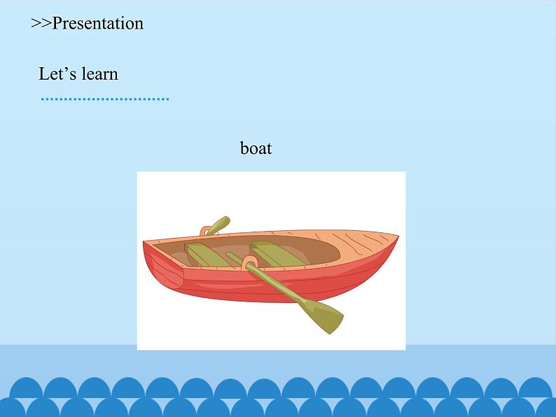 教育科学出版社小学英语三年级起点三年级上册 Unit 10 I have a ship-Period 1    课件07