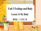Unit 3 Feelings and Body Lesson 14 My Body（课件+素材）冀教版（三起）英语三年级上册