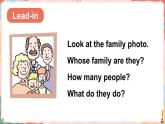 Unit 4 Family Lesson 21 Jenny’s Family（课件+素材）冀教版（三起）英语三年级上册