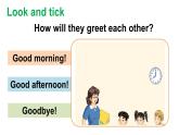 Unit 2 Good morning（Part C，Part D）（课件+素材）湘少版（三起）英语三年级上册