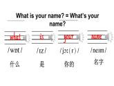 Unit 3 What’s your name（Part A，Part B）（课件+素材）湘少版（三起）英语三年级上册