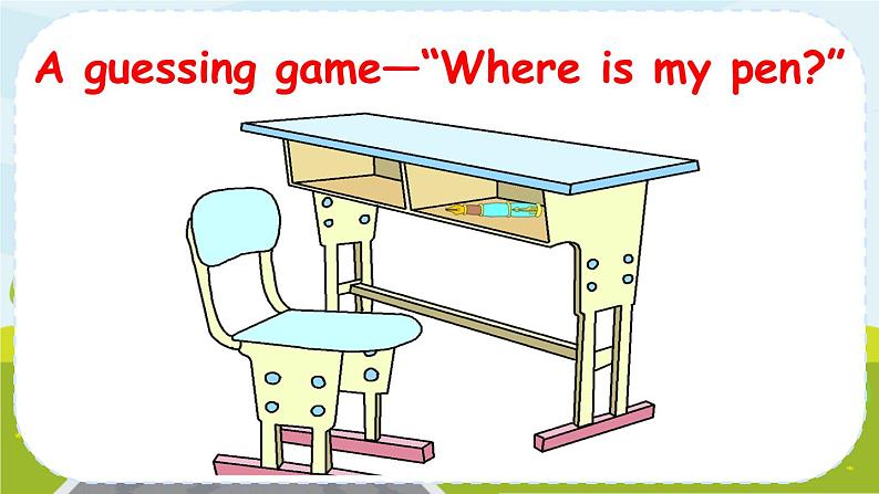 PEP四上 Unit 4 Part B 第4课时 PPT课件+教案02