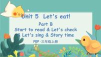 小学英语人教版 (PEP)三年级上册Unit 5 Let's eat! Part B课文配套课件ppt