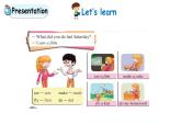 科普版英語六年級下 lesson4 第二課時(shí)（課件+素材）