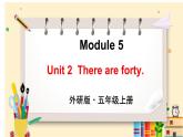 外研5英上 Module 5 Unit 2 PPT课件+教案